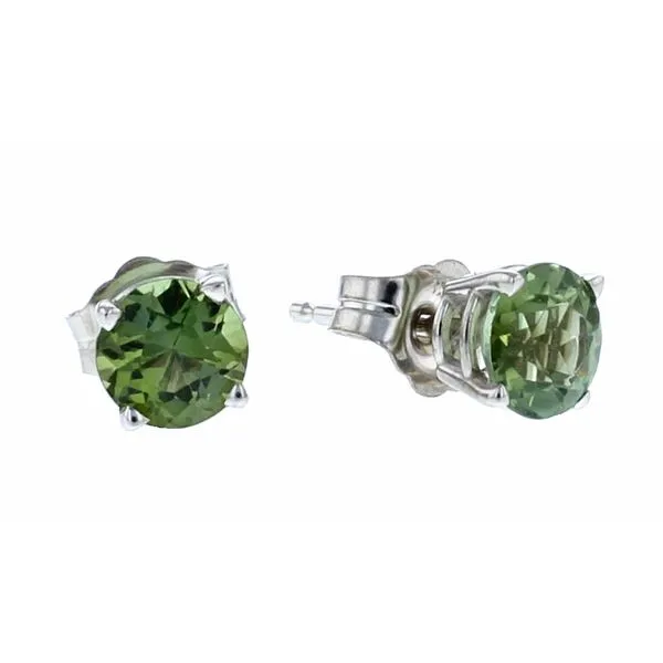 3mm Tourmaline Stud Earrings Miner's Den Jewelers Royal Oak, MI