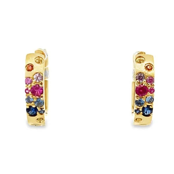 Colored Gemstone Earrings Image 2 Miner's Den Jewelers Royal Oak, MI