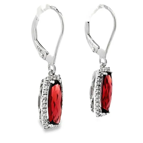 Colored Gemstone Earrings