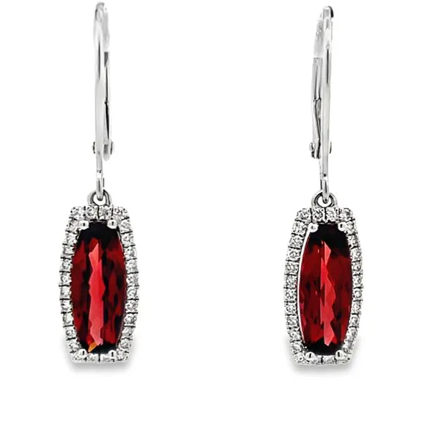 Colored Gemstone Earrings