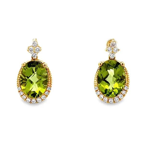Colored Gemstone Earrings