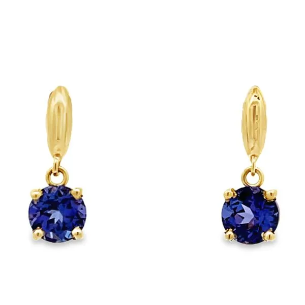 Colored Gemstone Earrings
