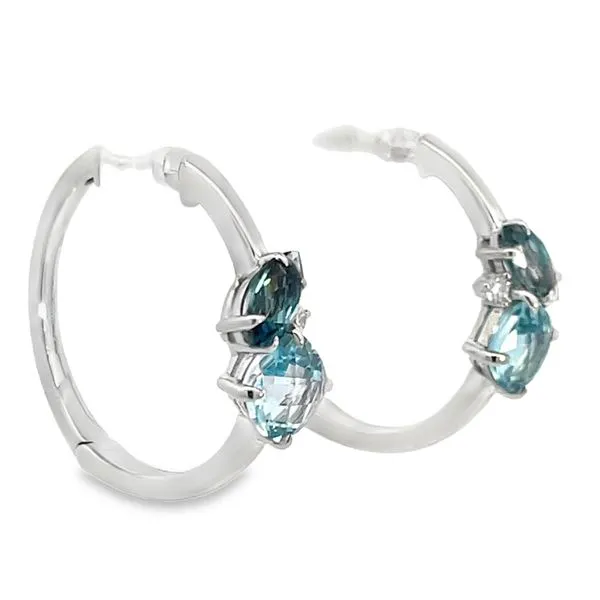 Colored Gemstone Earrings Image 2 Miner's Den Jewelers Royal Oak, MI