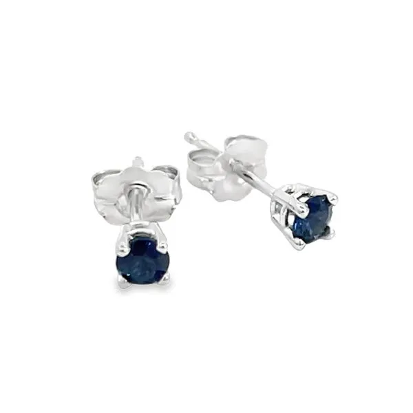 3mm Sapphire Stud Earrings Miner's Den Jewelers Royal Oak, MI