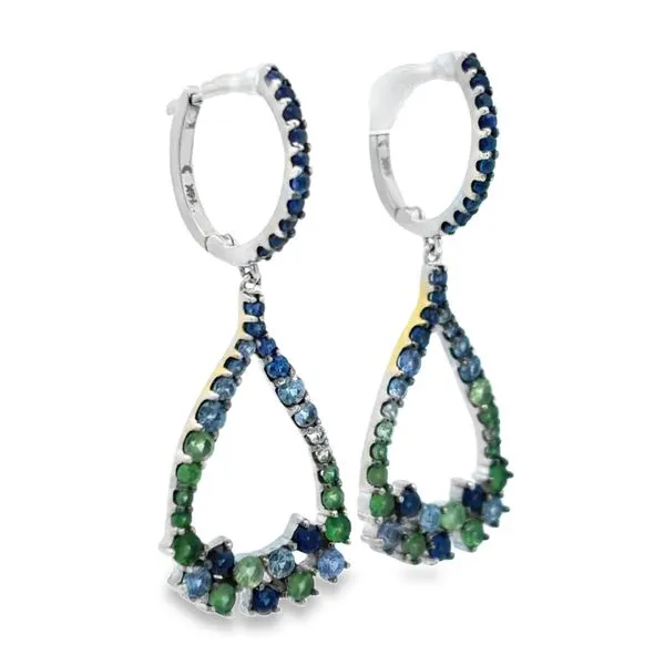 Colored Gemstone Earrings Image 2 Miner's Den Jewelers Royal Oak, MI