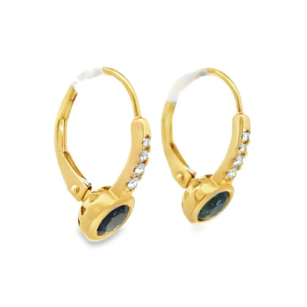 Colored Gemstone Earrings Image 2 Miner's Den Jewelers Royal Oak, MI