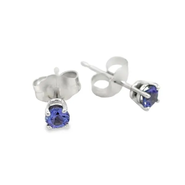 3mm Tanzanite Stud Earrings Miner's Den Jewelers Royal Oak, MI