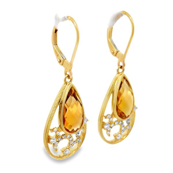 Colored Gemstone Earrings Image 2 Miner's Den Jewelers Royal Oak, MI