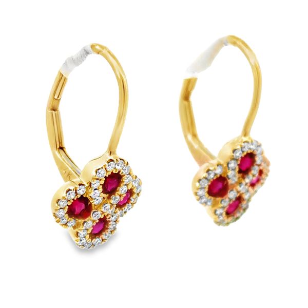Colored Gemstone Earrings Image 2 Miner's Den Jewelers Royal Oak, MI