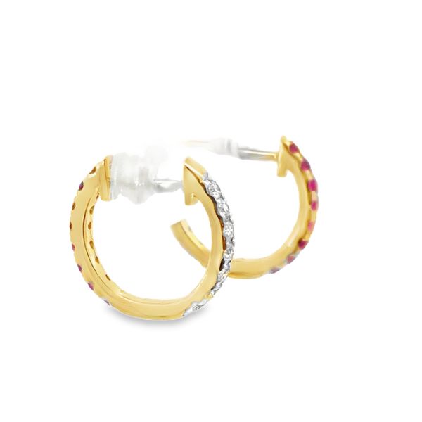 Colored Gemstone Earrings Image 2 Miner's Den Jewelers Royal Oak, MI