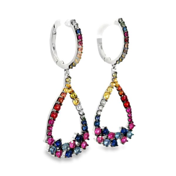 Colored Gemstone Earrings Image 2 Miner's Den Jewelers Royal Oak, MI