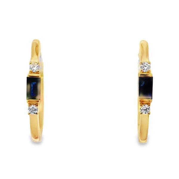 Colored Gemstone Earrings Image 2 Miner's Den Jewelers Royal Oak, MI