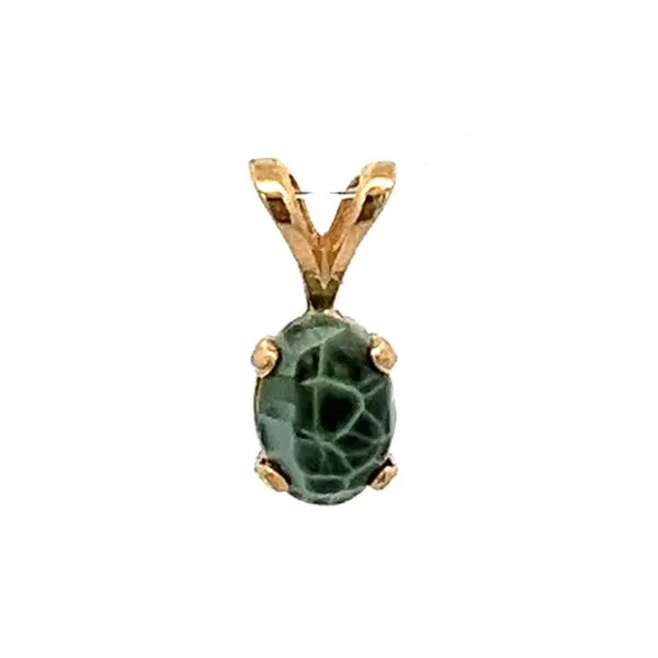 Michigan Greenstone (Chlorastrolite) Pendant Miner's Den Jewelers Royal Oak, MI