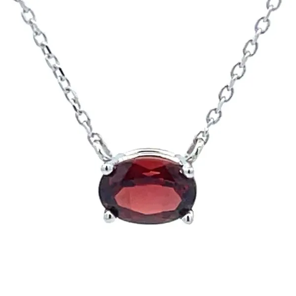 Garnet Pendant Miner's Den Jewelers Royal Oak, MI