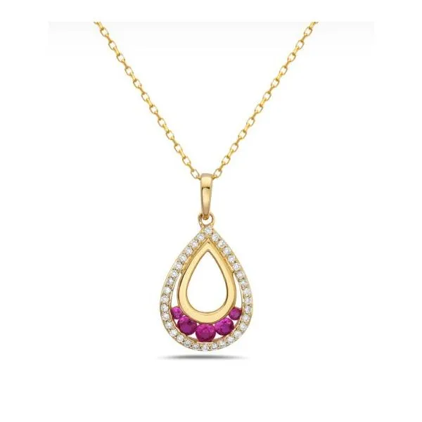 Colored Gemstone Pendant Miner's Den Jewelers Royal Oak, MI