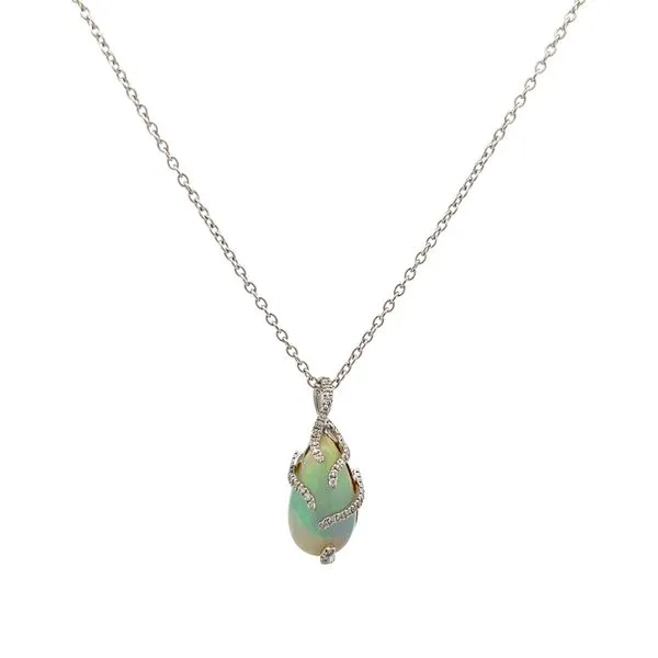 Colored Gemstone Pendant