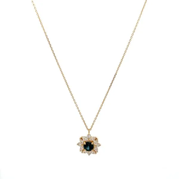 Colored Gemstone Pendant Image 2 Miner's Den Jewelers Royal Oak, MI