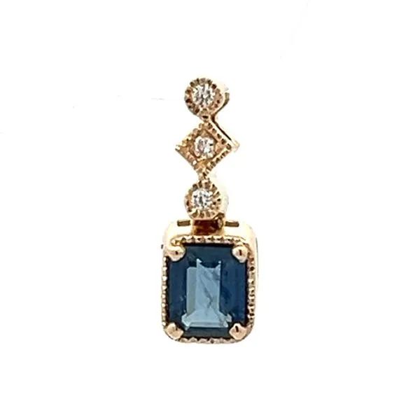Colored Gemstone Pendant