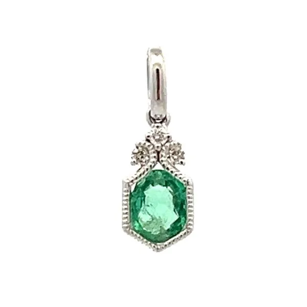 Emerald & Diamond Pendant