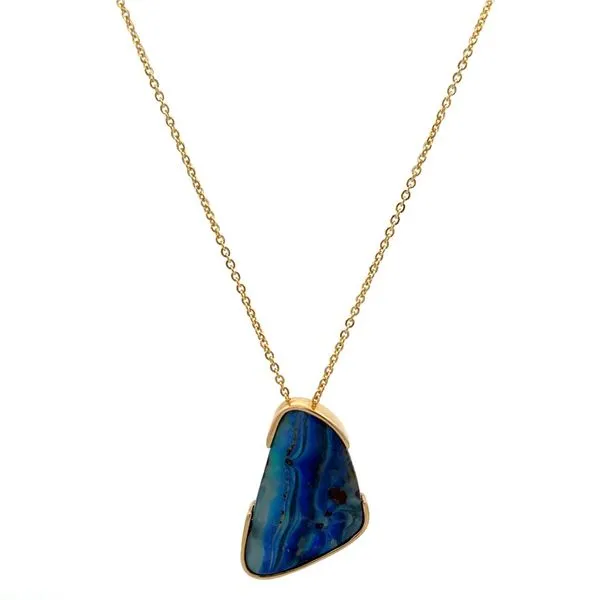 Colored Gemstone Pendant Image 2 Miner's Den Jewelers Royal Oak, MI