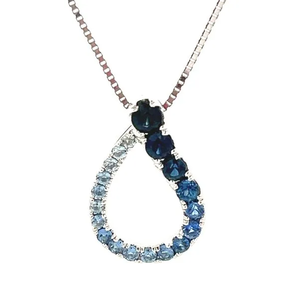 Sapphire Color Shift Pendant Miner's Den Jewelers Royal Oak, MI