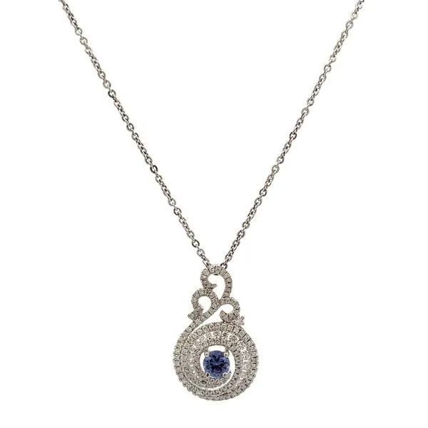 Colored Gemstone Pendant