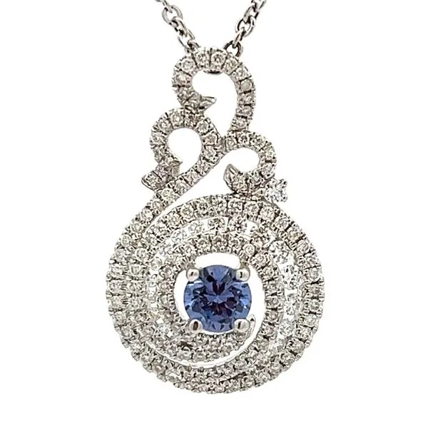 Colored Gemstone Pendant