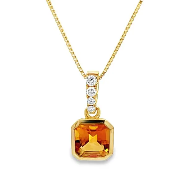 Colored Gemstone Pendant
