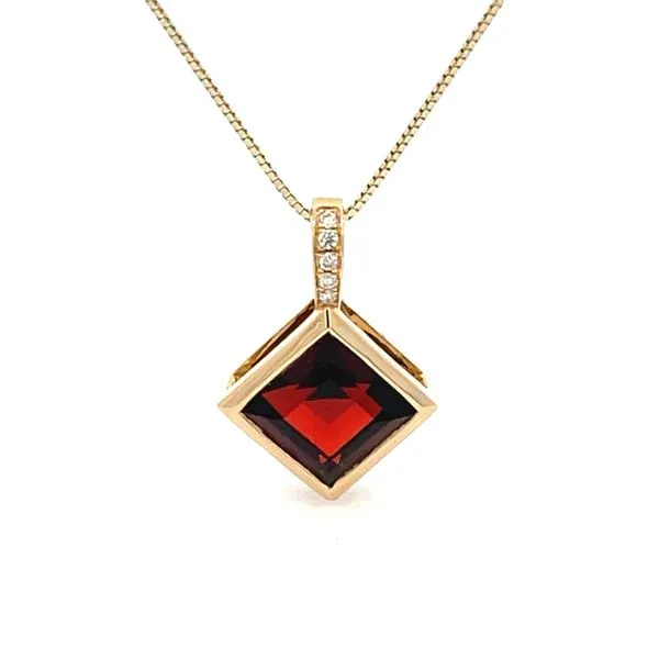 Colored Gemstone Pendant