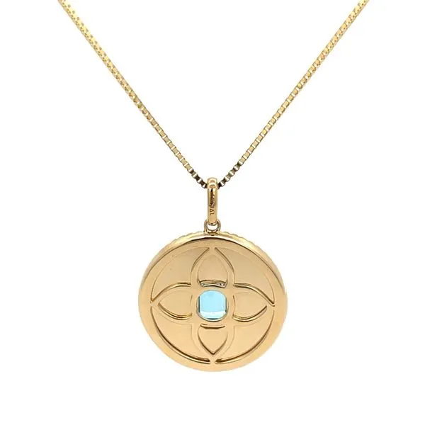 Colored Gemstone Pendant