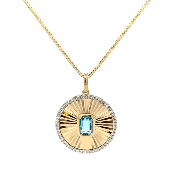Colored Gemstone Pendant