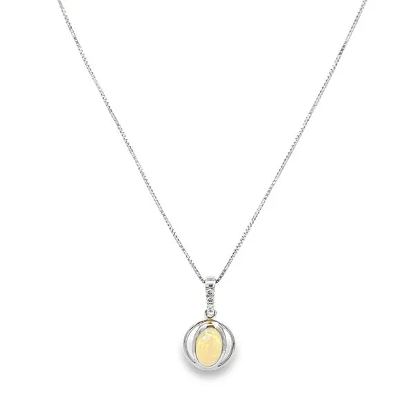 Colored Gemstone Pendant Image 2 Miner's Den Jewelers Royal Oak, MI