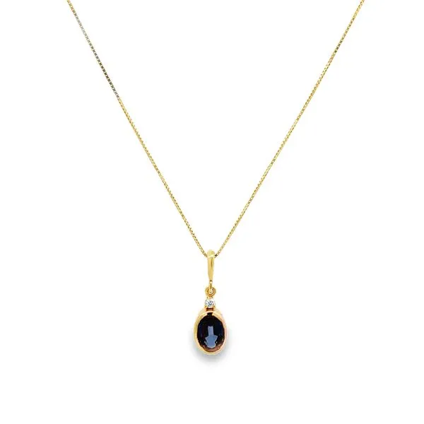 Colored Gemstone Pendant