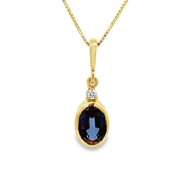 Colored Gemstone Pendant