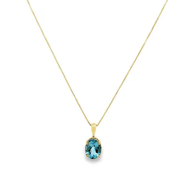 Colored Gemstone Pendant