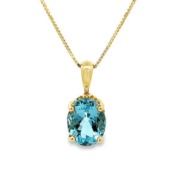 Colored Gemstone Pendant