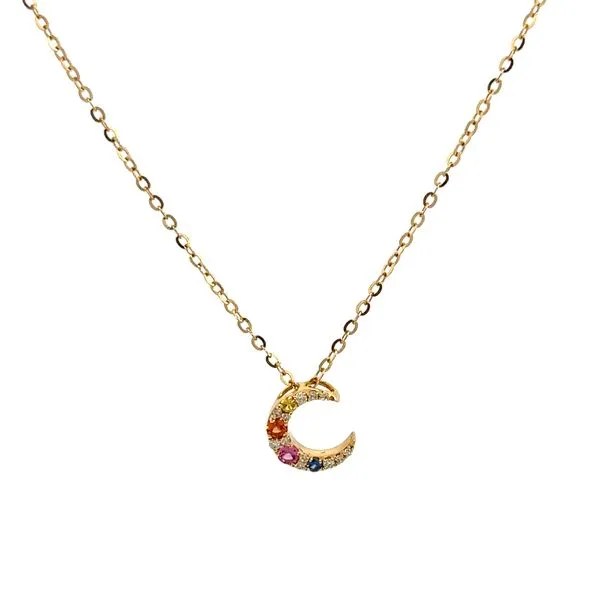 Colored Gemstone Pendant Image 2 Miner's Den Jewelers Royal Oak, MI