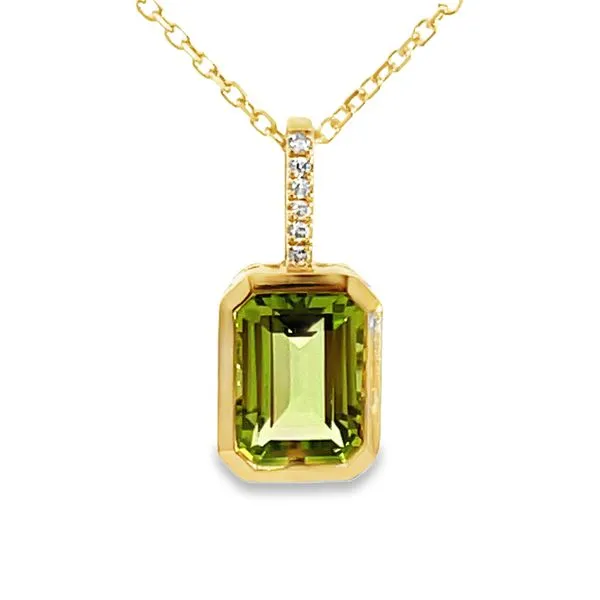 Colored Gemstone Pendant