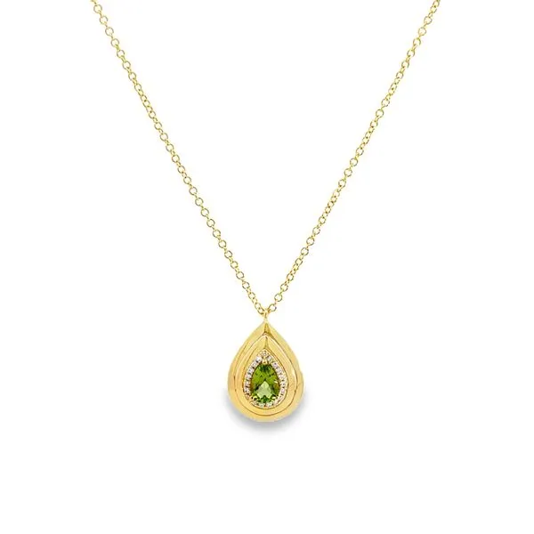 Contemporary Peridot Pendant