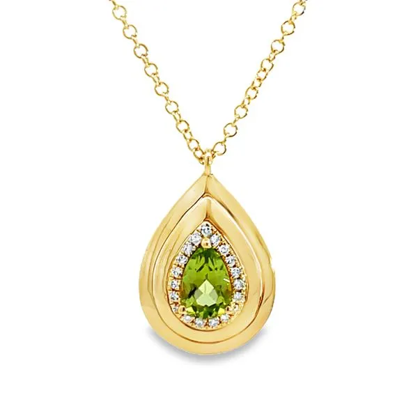 Contemporary Peridot Pendant