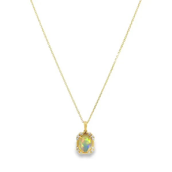 Cabochon Opal Pendant