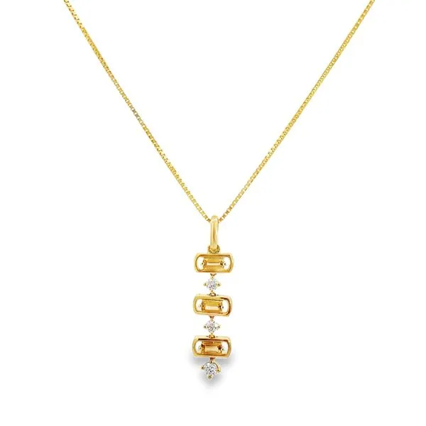 Colored Gemstone Pendant Image 2 Miner's Den Jewelers Royal Oak, MI