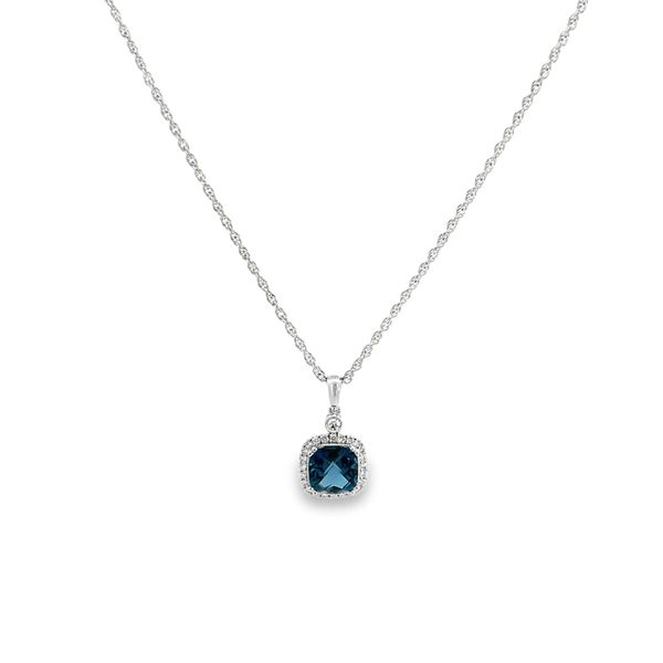 Colored Gemstone Pendant Image 2 Miner's Den Jewelers Royal Oak, MI