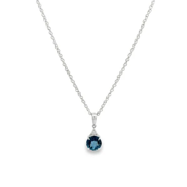 Colored Gemstone Pendant Image 2 Miner's Den Jewelers Royal Oak, MI