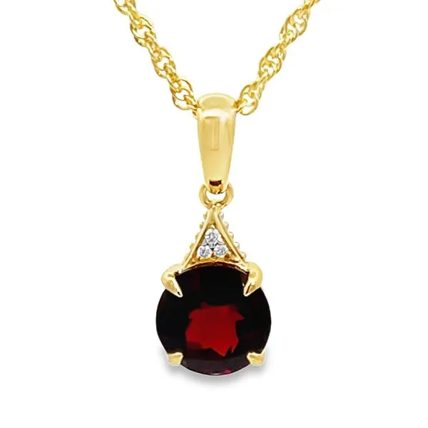 Colored Gemstone Pendant