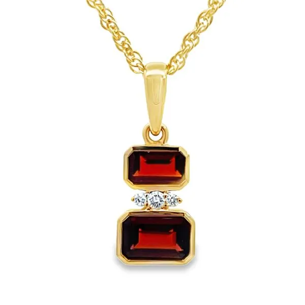 Colored Gemstone Pendant