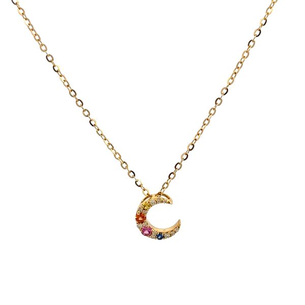 Colored Gemstone Pendant Image 2 Miner's Den Jewelers Royal Oak, MI