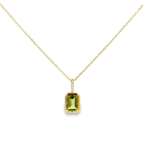Colored Gemstone Pendant Image 2 Miner's Den Jewelers Royal Oak, MI