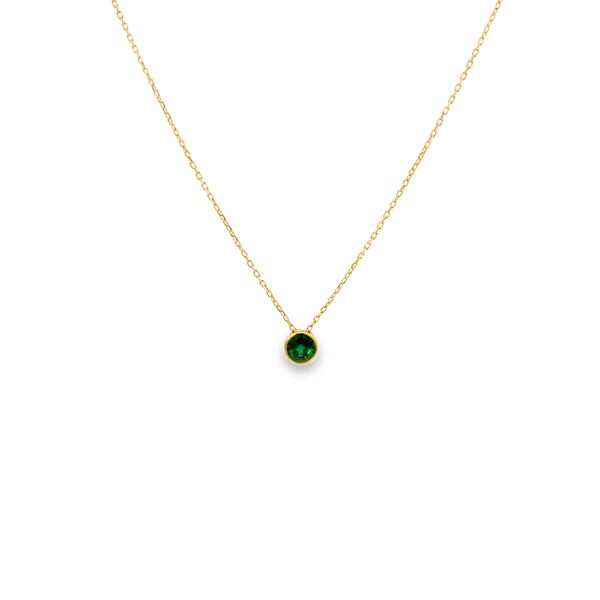 Colored Gemstone Pendant Image 2 Miner's Den Jewelers Royal Oak, MI