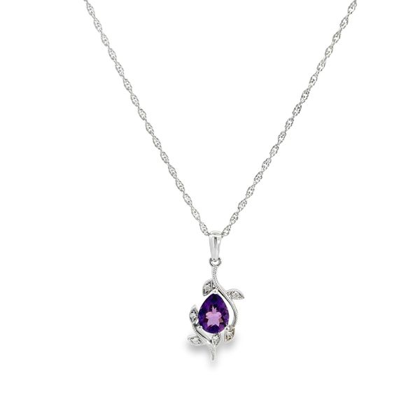 Colored Gemstone Pendant Image 2 Miner's Den Jewelers Royal Oak, MI